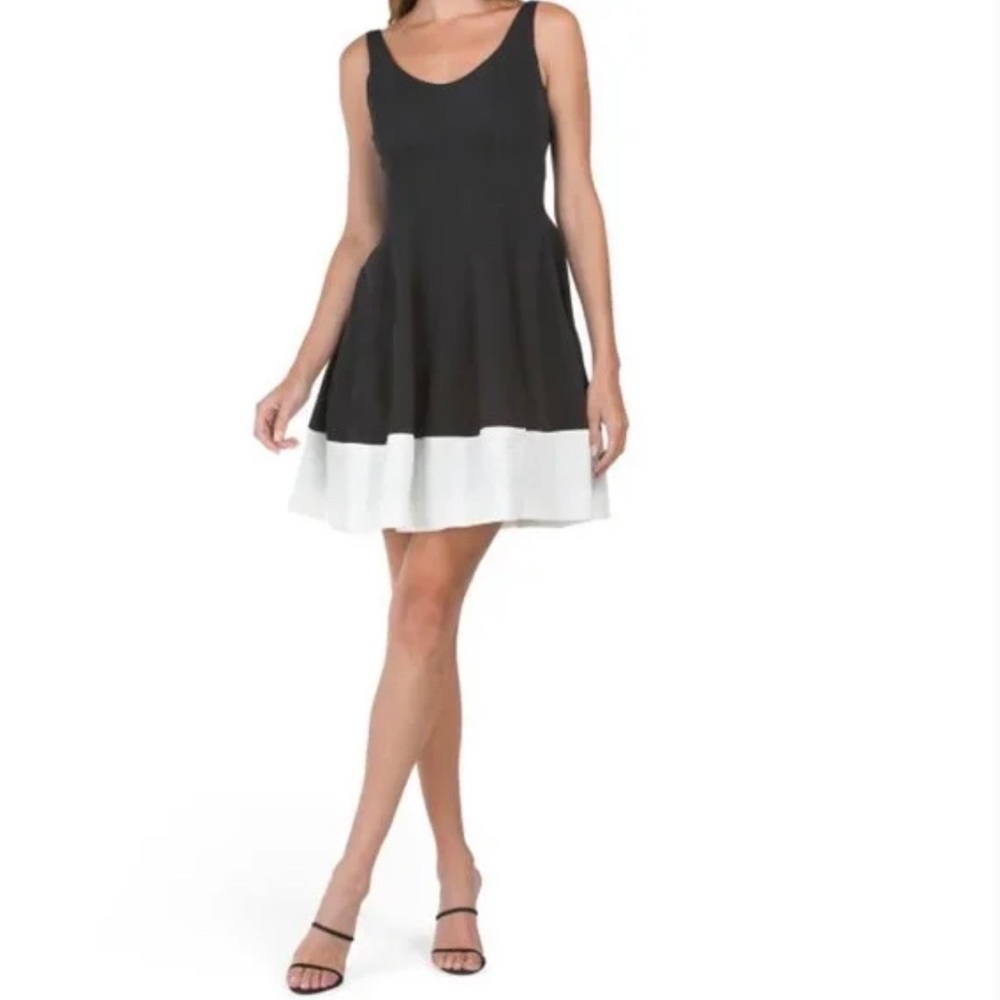 NWT Rene Ruiz Tulip Fit and Flare Dress